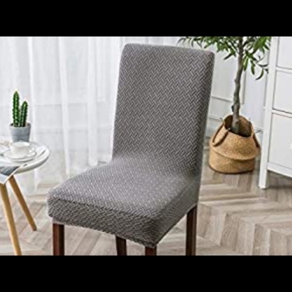 Other - 🍋  gray chair cover $6 or 3/$10